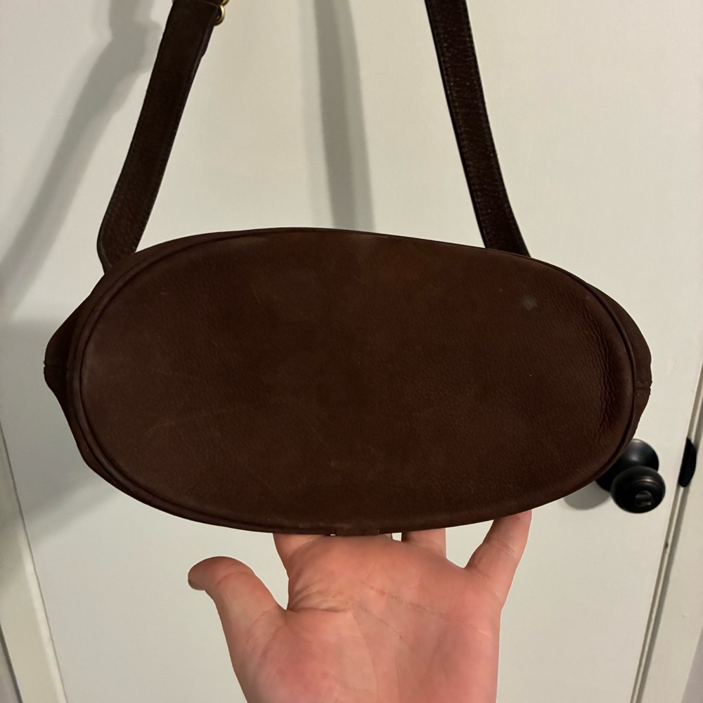 Coach vintage nubuck suede crossbody bag - Picture 3 of 14